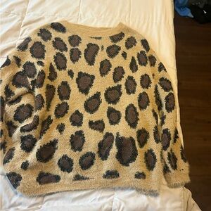 Alter’d state, cheetah print sweater